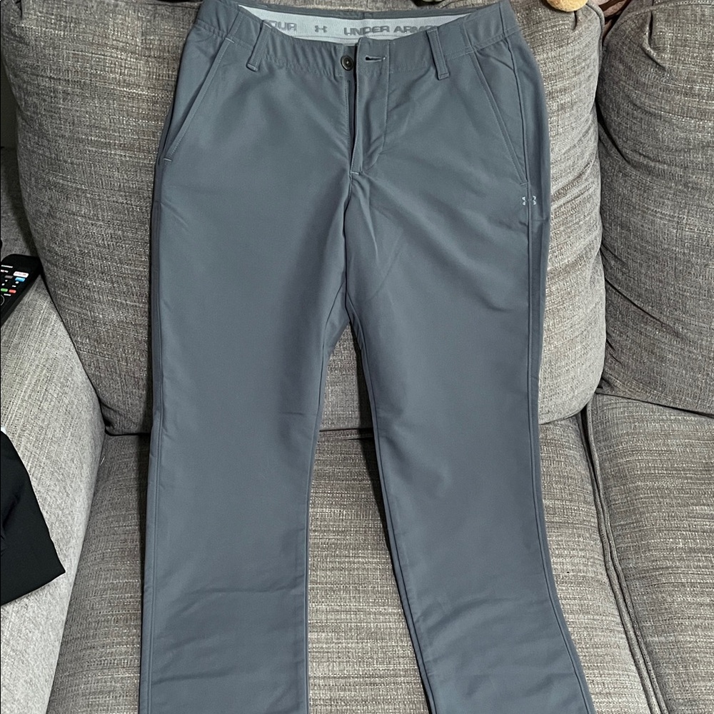 New without tags -Under Armour Men's Charcoal Chinos.